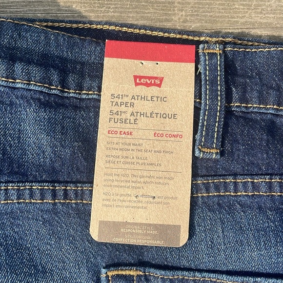 NWT 541™ ATHLETIC TAPER MEN'S JEANS (BIG & TALL) 50/30 - Picture 6 of 14
